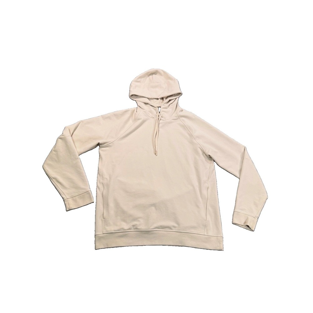 lululemon City Sweat Pullover Hoodie Men's Large Cream LM3AUPS